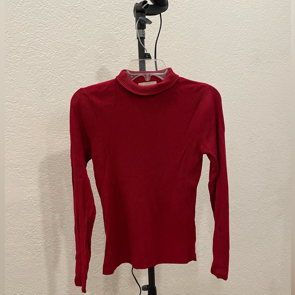 Women’s Medium Worthington Red Turtle Neck Sweater